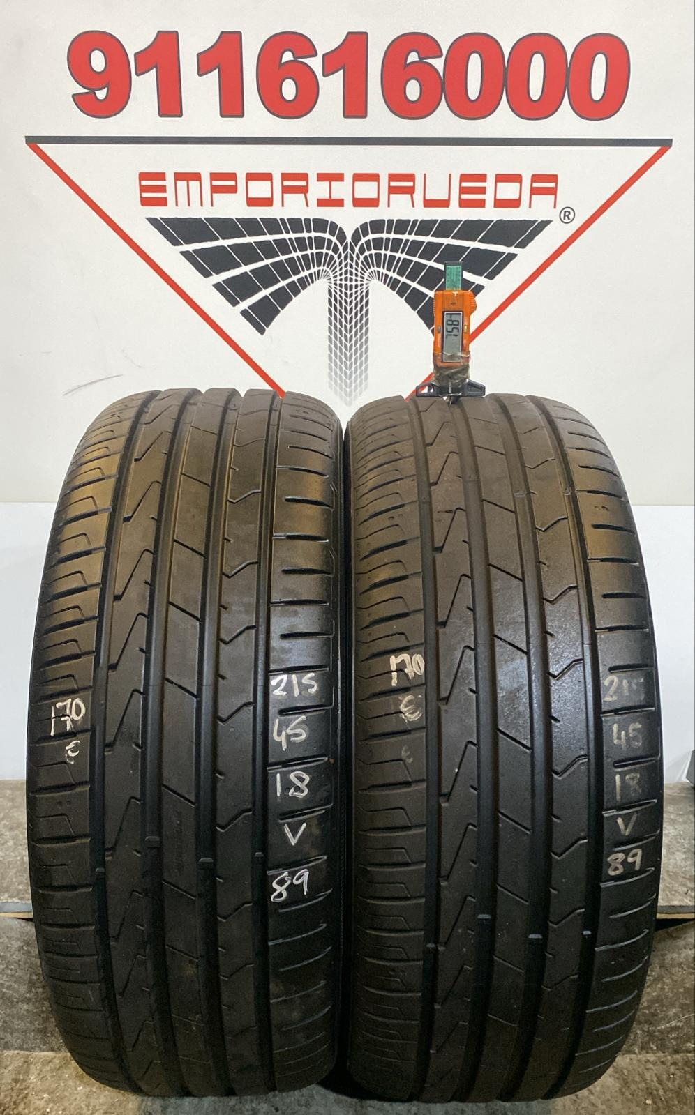 HANKOOK VENTUS PRIME 3 USADO  215/45 R18 89 V